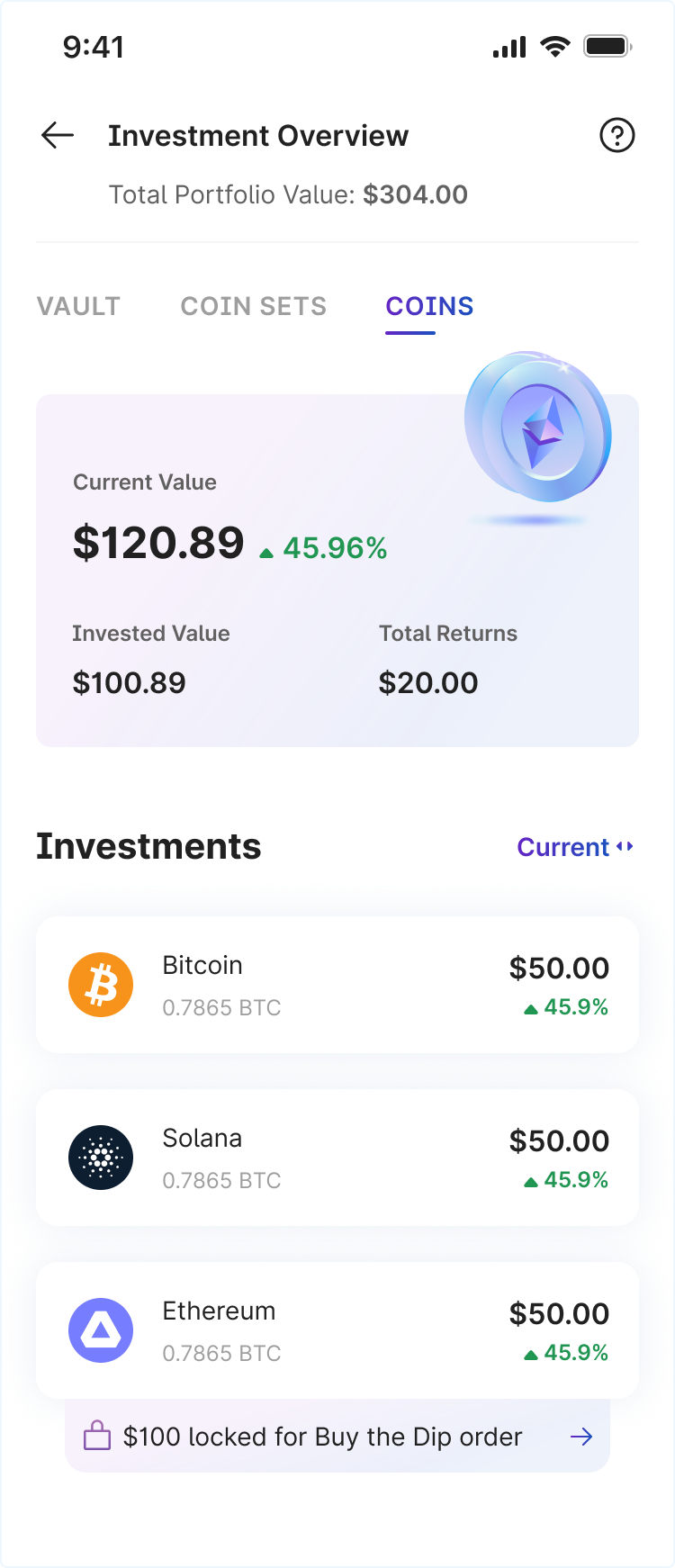 BTD mobile screen - right