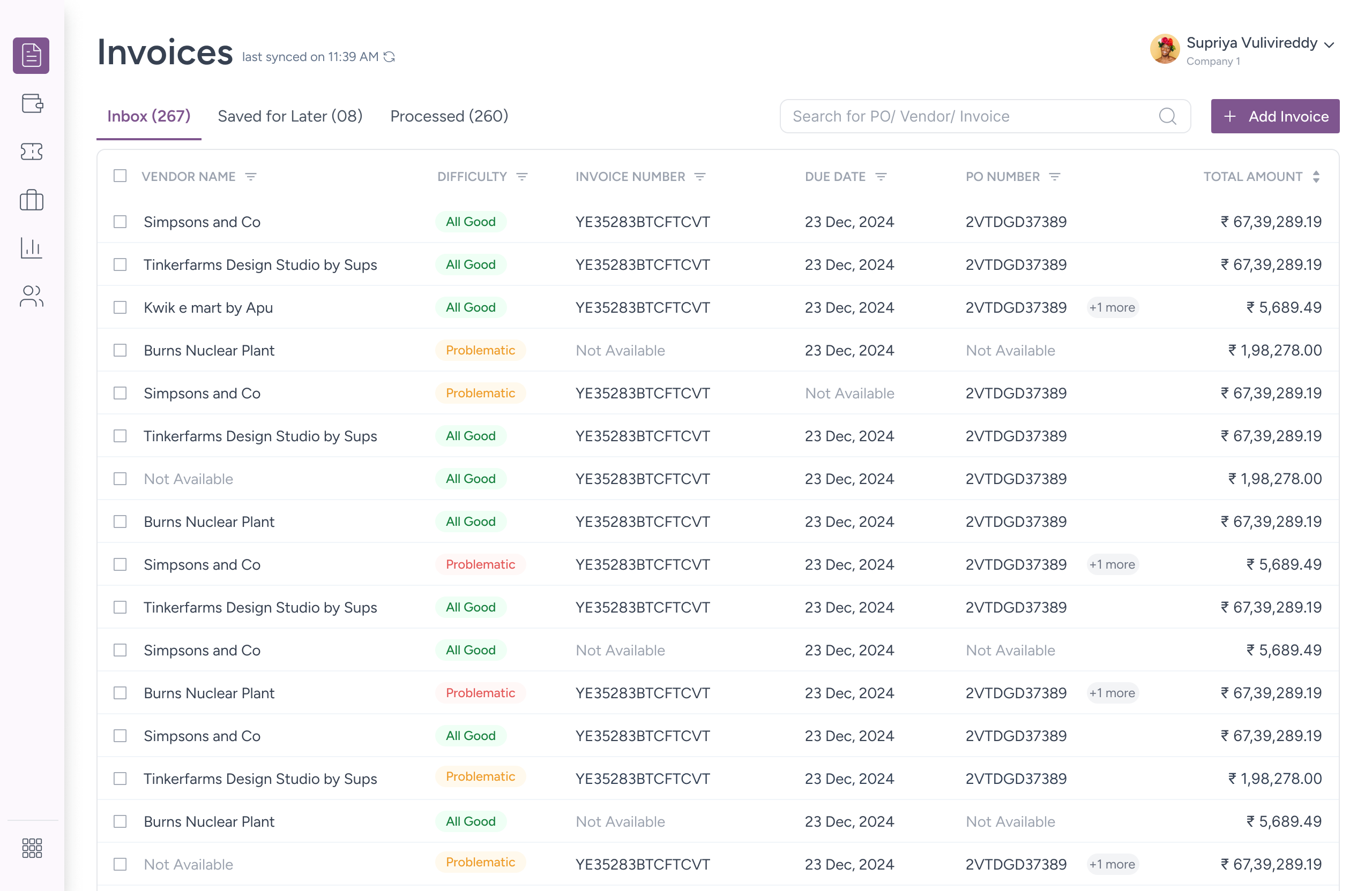 Entering the system step 3